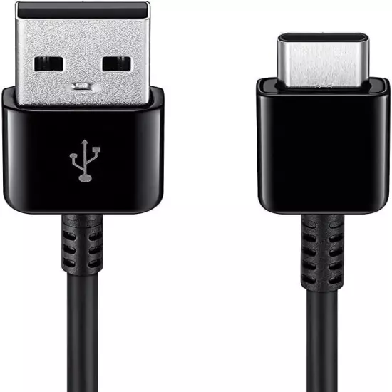 Samsung 5 feet Type-C Cable (Fast Charge) - Black (EP-DW700CBE)