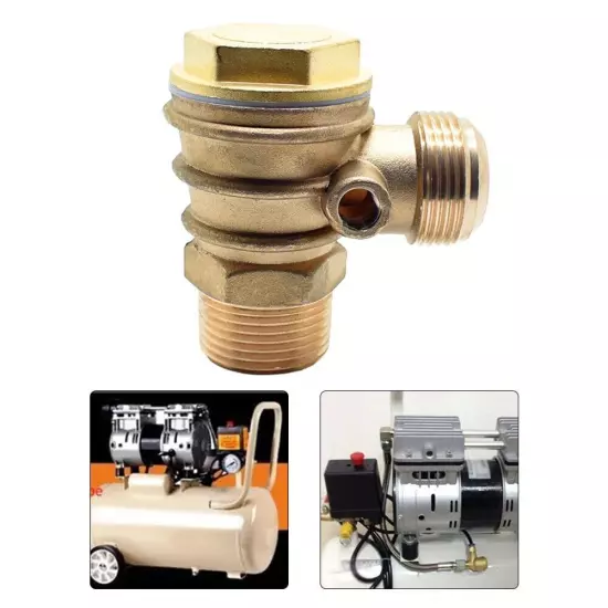 Air Compressor Parts Check Valve One-way Valve Connector Copper Pneumatic Tools