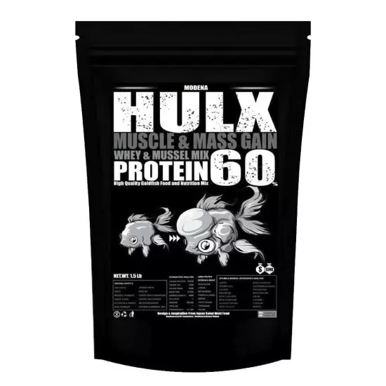 HULX High quality goldfish Food sinking pellets whey mixed high protein 60% new