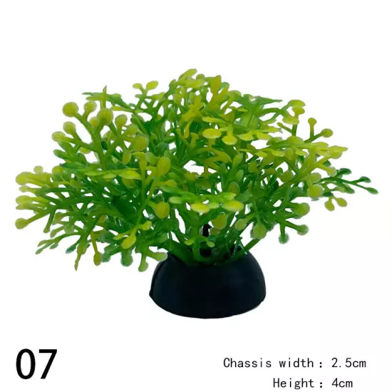 Artificial Plastic Water Grass Plants Aquarium Home Fish Tank Landscape Decor