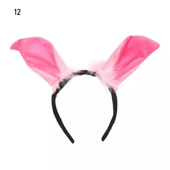 Dog Zebra Cartoon Animals Ears Headband Party Supply Hair Accessories Hair Band