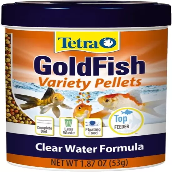 Tetra Goldfish Flakes – Nutritionally Balanced Diet with Vitamin C, 7.06 Oz