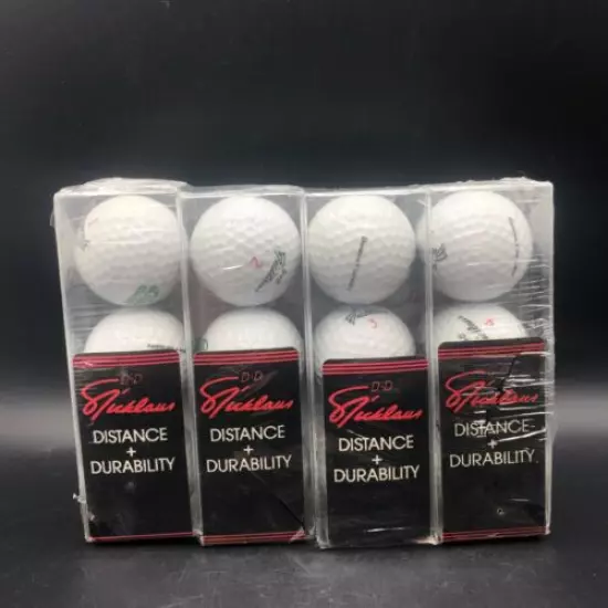 Vintage 1980's Grand Cypress Dozen Golf Balls 4 Sleeves MacGregor Jack Nicklaus 