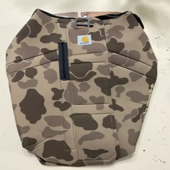 Carhartt Neoprene Dog Vest Duck Camo Reed X-Large