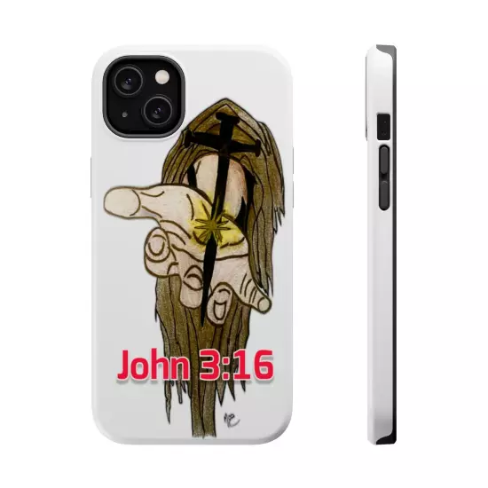 Mog's Magnetic Tough Cases John 3:16