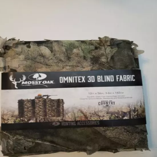 Allen Mossy Oak Omnitex 3D Blind Fabric Breakup Country Camouflage 12' x 56" 