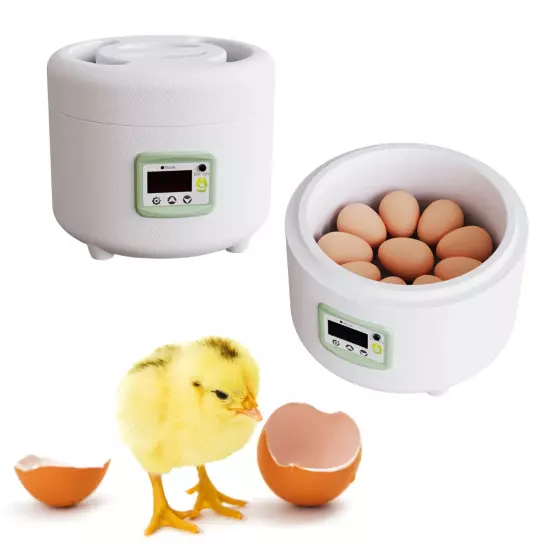 9 Eggs Incubator Automatic Farm Control Hatching Incubator for Quail Duck Bird