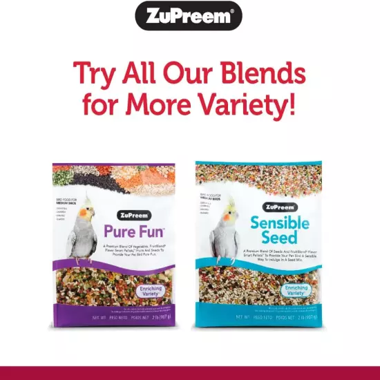 Smart Selects Bird Food for Small Birds, 2 Lb - Everyday Feeding for Pa