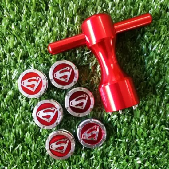 2pcs Red Superman Golf Weight for Scotty Cameron Newport Putter 5-30g 