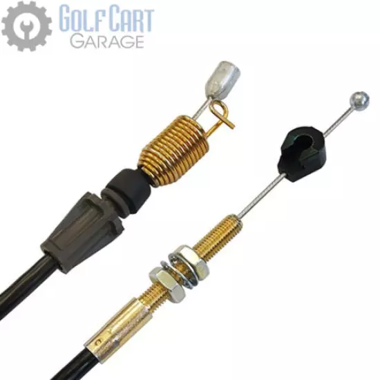 Club Car Precedent Gas Golf Cart Accelerator Cable, Snap In (2009+) Kawasaki FE2