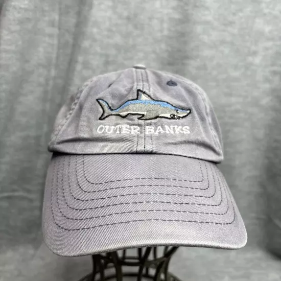 Outer Banks Hat Cap Cotton Blue Adjustable Shark Kids Youth Cap