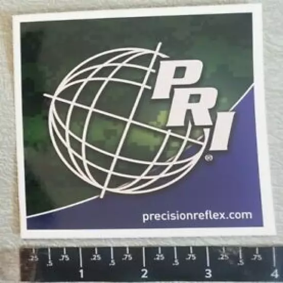 Precision Reflex Inc Vinyl Decal Sticker Shot Show Tools Bases Rings Scopes