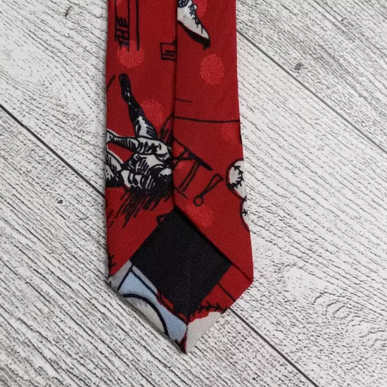 Nicole Miller 1992 Men's Collectible Baseball Game Necktie 58" 100% Silk 