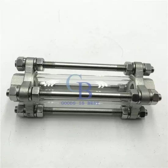 3/4" NPT Female Thread Flow Stainless Steel 304 Sight Glass