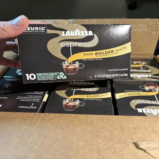 LavAzza Espresso Italiano Single-Serve Coffee K-Cups Keurig 60 Count BB 5/2025