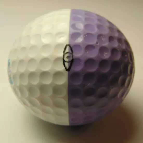 RARE LAWRENCE WELK DESERT OASIS PING GOLF BALL Ping EYE 2 Color Bi-Color Karsten