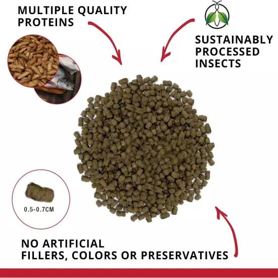 Fluval Bug Bites Cichlid Food-Specially Crafted Pellets for Fish