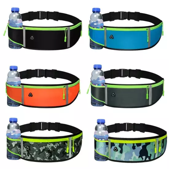 Running Belt for Women and Men Money Belt and Running Fanny Pack Hiki Z4Y6