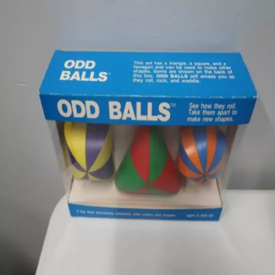 VINTAGE RARE COLLECTIBLE ODD BALLS SET OF 3 ORBIX CORP NEW IN BOX