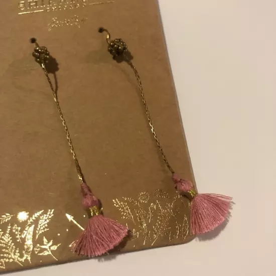 NWT Shiraleah Chicago jewelry - Anthropologie - Lena earrings in blush