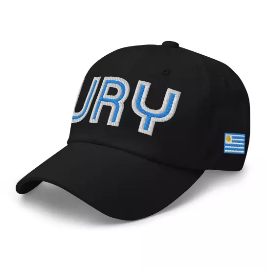 Uruguay National Flag Retro URY Soccer Baseball Cap Dad Hat