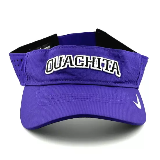 Adult Nike OUACHITA VISOR Purple Dri-Fit - OSFM - Adjustable