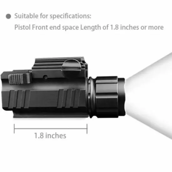 LED Flashlights HQ Strobe Light Picatinny Weaver Rail Mount 20mm F Rifle Pistol