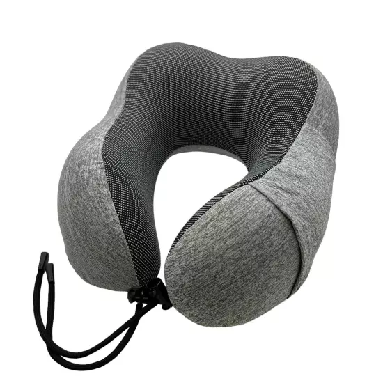 Neck Pillow for Travel Memory Foam Adjustable Storage Bag, Sleep Mask & Ear Plug