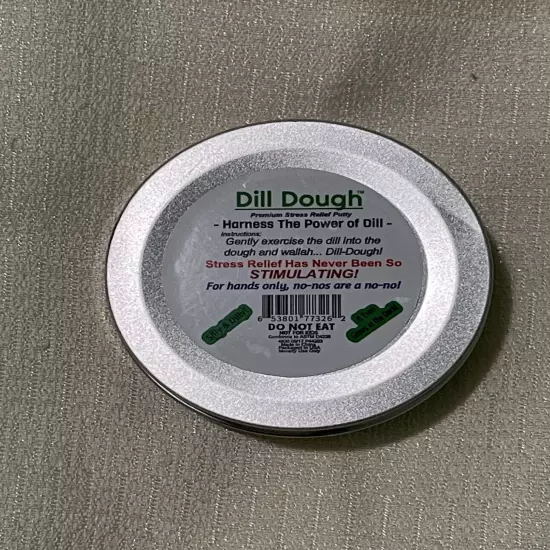 Dill Dough Stress Putty - Funny Pickle Gift - Gag Gifts Scented with Real Dill