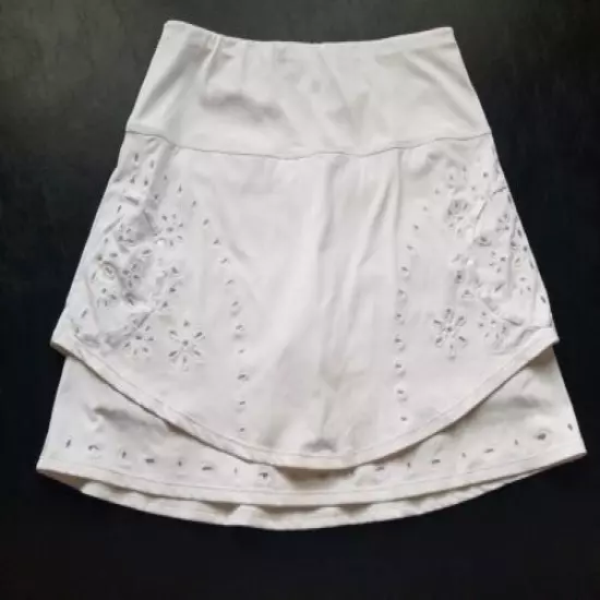 NWT WOMEN'S LUCKY IN LOVE SKORT, SIZE: SMALL, COLOR: WHITE (J370)