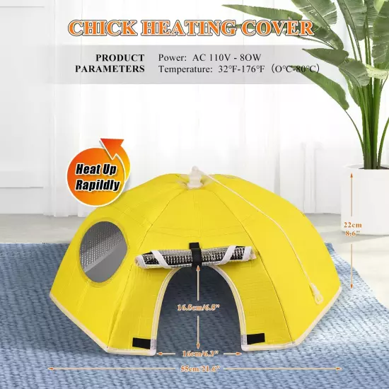 Chicken Brooder Chick Brooder Box Heating Plate Chick Brooder Heater Kit Chic...