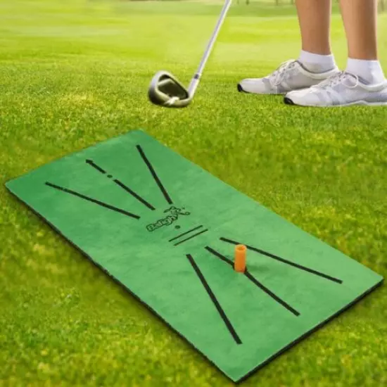 Premium Golf Impact Mat Swing Path And Correct Hitting Posture Golf Practice Mat