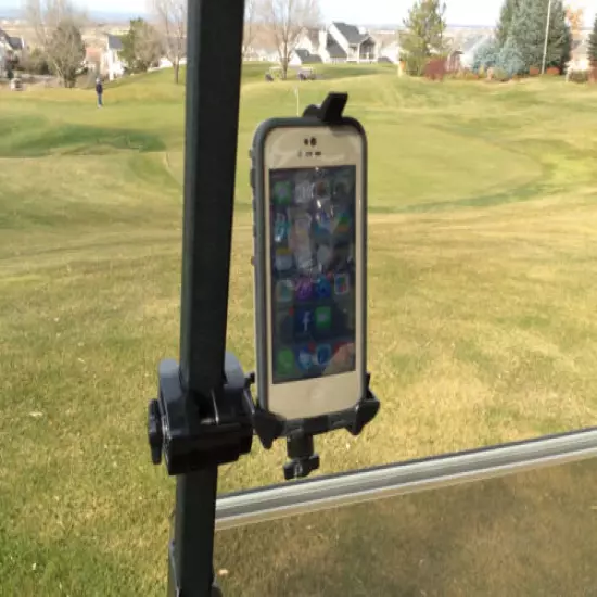 Golf Buddy PT4 Golf Cart Mount. Works on push carts too!