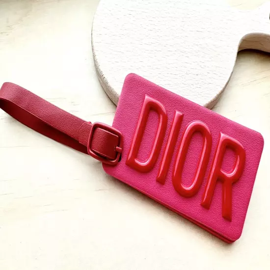 Dior Beaute Pink Luggage Tag With Mirror GWP Brand New