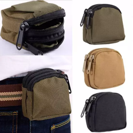 Tactical Waist Bags Molle Pouches Military Key Coin Sport Bag Purses Small Pack