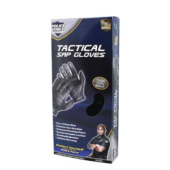 Police Force Tactical full-finger gloves XL