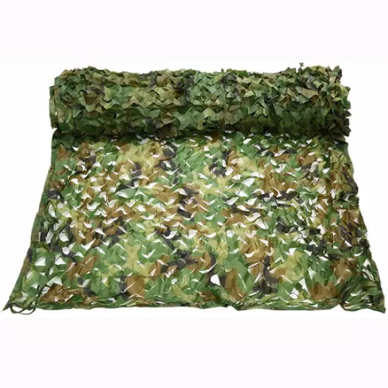 1.5X5M/7M Outdoor Camp Camouflage Nets Hunting Blinds Shooting Shelter Woodland 