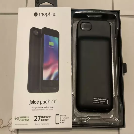 Mophie Juice Pack Air iPhone SE 7/8 wireless charging case 