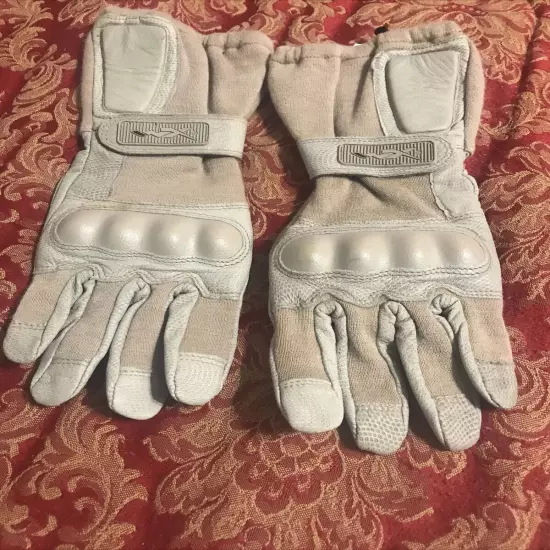 New Wiley-X TAG-1 Tan Combat Assault Gloves With Kevlar Knuckles *mocinc.1982*