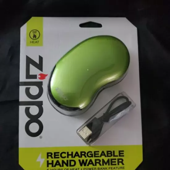 Zippo 40485 6-Hour Rechargeable Hand Warmer - Green