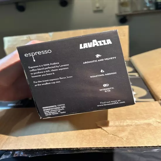 LavAzza Espresso Italiano Single-Serve Coffee K-Cups Keurig 60 Count BB 5/2025