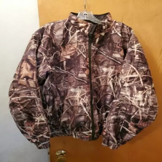 Cabelas Max 4 Advantage HD Hunting Reversable Zip Jacket Men's Sz: L Tall - EUC