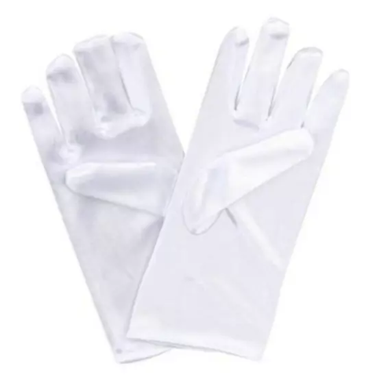 Women Satin Warm Gloves Full Finger Gloves Wedding Prom Costume 15 Colors