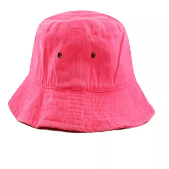 Bucket Hat Boonie Visor Hunting Fishing Outdoor Summer Cap Unisex 100% Cotton