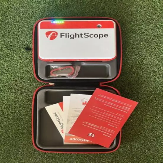 FLIGHTSCOPE MEVO+ PLUS GOLF LAUNCH MONITOR SIMULATOR WITH E6