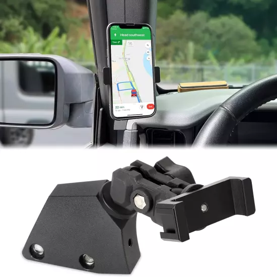 Phone Holder Mount Mounts on Dashboard for Ford Bronco 2021 2022 2023 Custom Adj