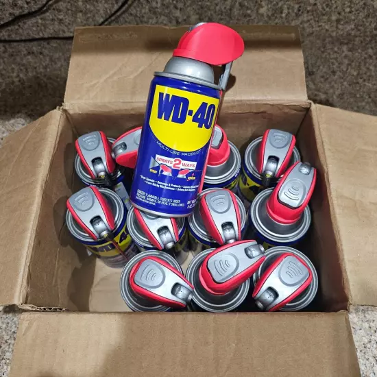 [12PK] WD-40 Original Formula Multi-Purpose Lubricant Spray with Smart Straw 8OZ