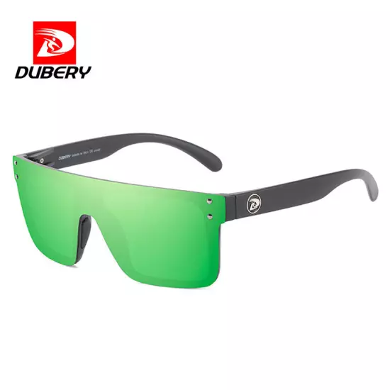 DUBERY Square Polarized Sport Sunglasses Men Women Fishing Driving Glasses UV400