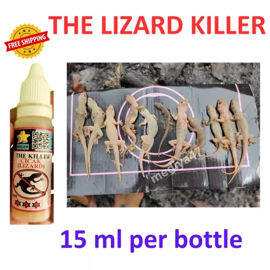 Lizard Trap Killer Liquid 15 ml Super Fast Effective Pest Control