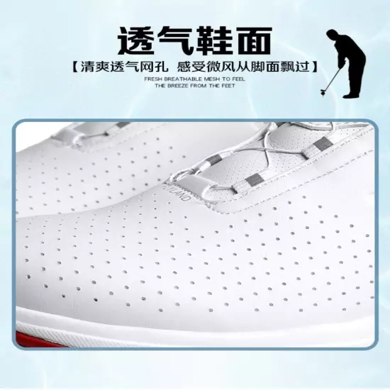 Men's Golf Shoes Outdoor Anti Slip Golfers Sneakers Breathable Walking Shoes